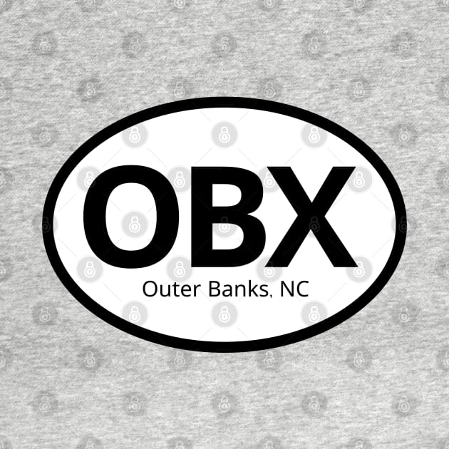 OBX Outer Banks NC Symbol by Hello Sunshine